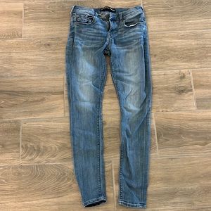 Express mid rise legging jeans